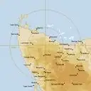 Live West Takone Weather Radar - 128km - Rain Rate