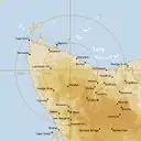 Live West Takone Weather Radar - 128km - Rain Rate
