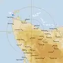 Live West Takone Weather Radar - 128km - Rain Rate