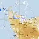 Live West Takone Weather Radar - 128km - Rain Rate