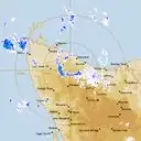 Live West Takone Weather Radar - 128km - Rain Rate