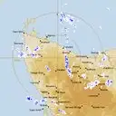 Live West Takone Weather Radar - 128km - Rain Rate