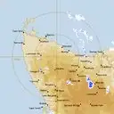 Live West Takone Weather Radar - 128km - Rain Rate