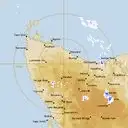Live West Takone Weather Radar - 128km - Rain Rate