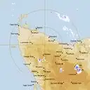 Live West Takone Weather Radar - 128km - Rain Rate
