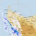 Live West Takone Weather Radar - 128km - Rain Rate