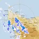 Live West Takone Weather Radar - 128km - Rain Rate