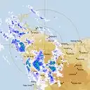Live West Takone Weather Radar - 128km - Rain Rate