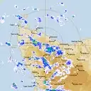 Live West Takone Weather Radar - 128km - Rain Rate