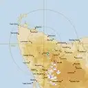 Live West Takone Weather Radar - 128km - Rain Rate