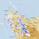 Live West Takone Weather Radar - 128km - Rain Rate