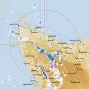 Live West Takone Weather Radar - 128km - Rain Rate