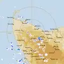 Live West Takone Weather Radar - 128km - Rain Rate