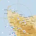 Live West Takone Weather Radar - 128km - Rain Rate