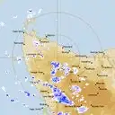 Live West Takone Weather Radar - 128km - Rain Rate