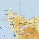 Live West Takone Weather Radar - 128km - Rain Rate