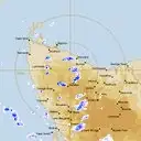 Live West Takone Weather Radar - 128km - Rain Rate