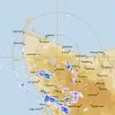 Live West Takone Weather Radar - 128km - Rain Rate