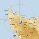 Live West Takone Weather Radar - 128km - Rain Rate