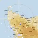 Live West Takone Weather Radar - 128km - Rain Rate