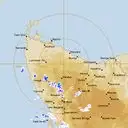 Live West Takone Weather Radar - 128km - Rain Rate