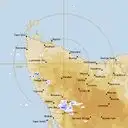 Live West Takone Weather Radar - 128km - Rain Rate