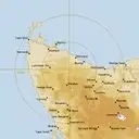 Live West Takone Weather Radar - 128km - Rain Rate