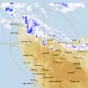 Live West Takone Weather Radar - 128km - Rain Rate