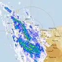 Live West Takone Weather Radar - 128km - Rain Rate