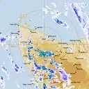Live West Takone Weather Radar - 128km - Rain Rate
