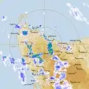 Live West Takone Weather Radar - 128km - Rain Rate