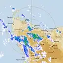 Live West Takone Weather Radar - 128km - Rain Rate