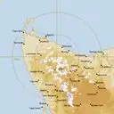 Live West Takone Weather Radar - 128km - Rain Rate