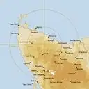 Live West Takone Weather Radar - 128km - Rain Rate