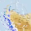 Live West Takone Weather Radar - 128km - Rain Rate