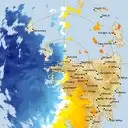 Live West Takone Weather Radar - 128km - Doppler Wind