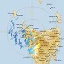 Live West Takone Weather Radar - 128km - Doppler Wind