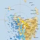Live West Takone Weather Radar - 128km - Doppler Wind