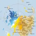 Live West Takone Weather Radar - 128km - Doppler Wind