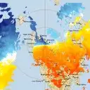 Live West Takone Weather Radar - 128km - Doppler Wind