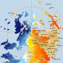 Live West Takone Weather Radar - 128km - Doppler Wind