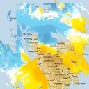 Live West Takone Weather Radar - 128km - Doppler Wind