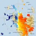 Live West Takone Weather Radar - 128km - Doppler Wind