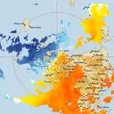 Live West Takone Weather Radar - 128km - Doppler Wind