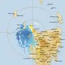 Live West Takone Weather Radar - 128km - Doppler Wind