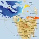 Live West Takone Weather Radar - 128km - Doppler Wind