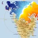 Live West Takone Weather Radar - 128km - Doppler Wind