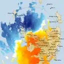 Live West Takone Weather Radar - 128km - Doppler Wind