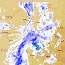 Live Moree Weather Radar - 128km - Rain Rate