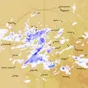 Live Moree Weather Radar - 128km - Rain Rate